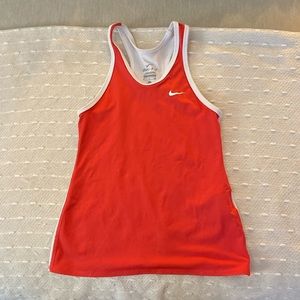 Girls Nike Red Tank top. Size small